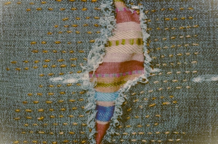 sashiko-korjatut farkut